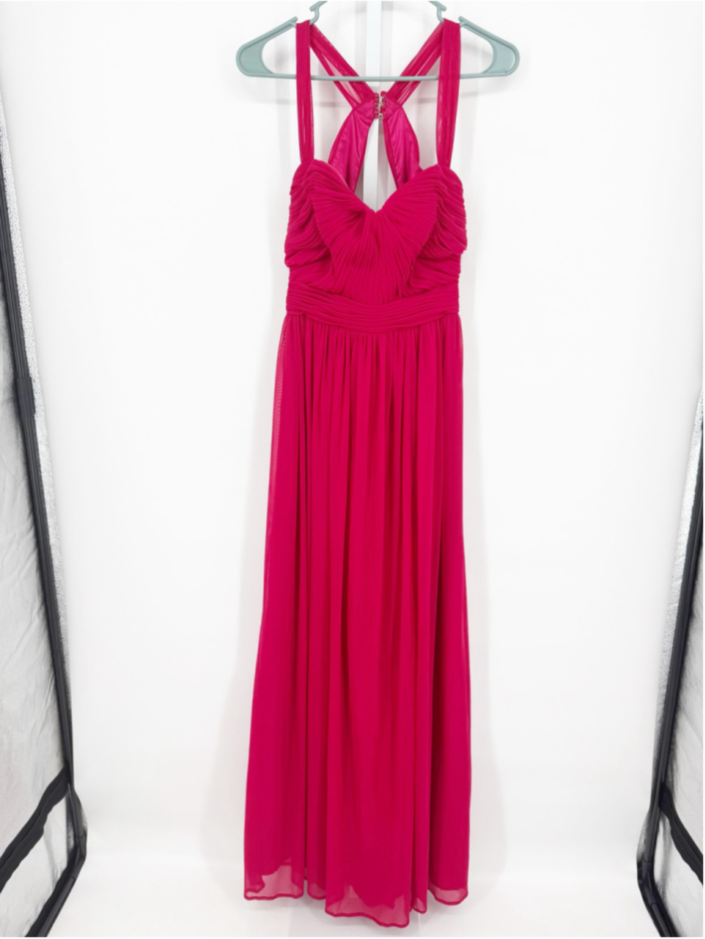 Monique Lhuillier Bridesmaids Chiffon Gown 2